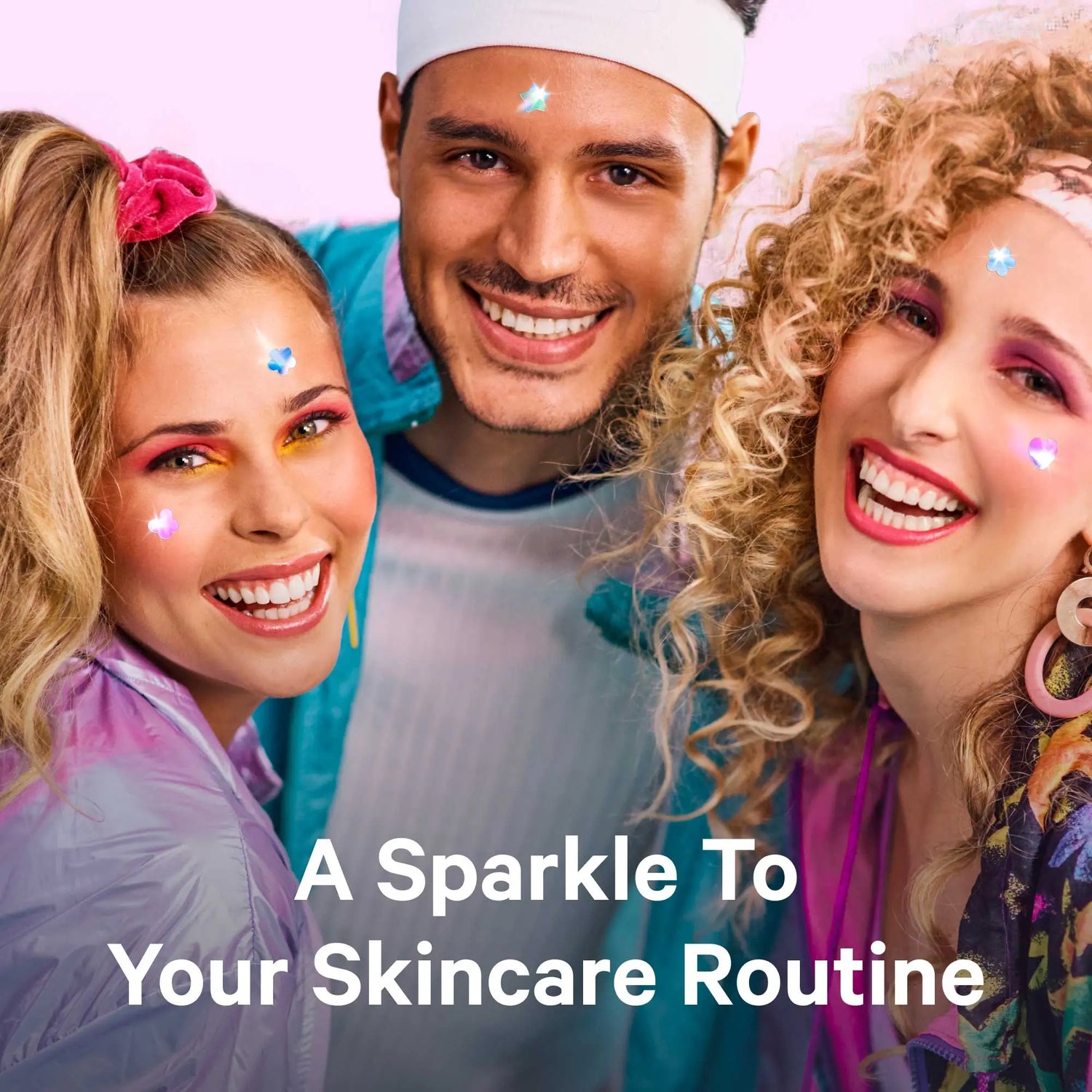 Cute+Hologram Hydrocolloid Pimple Patches--Triple-Shape