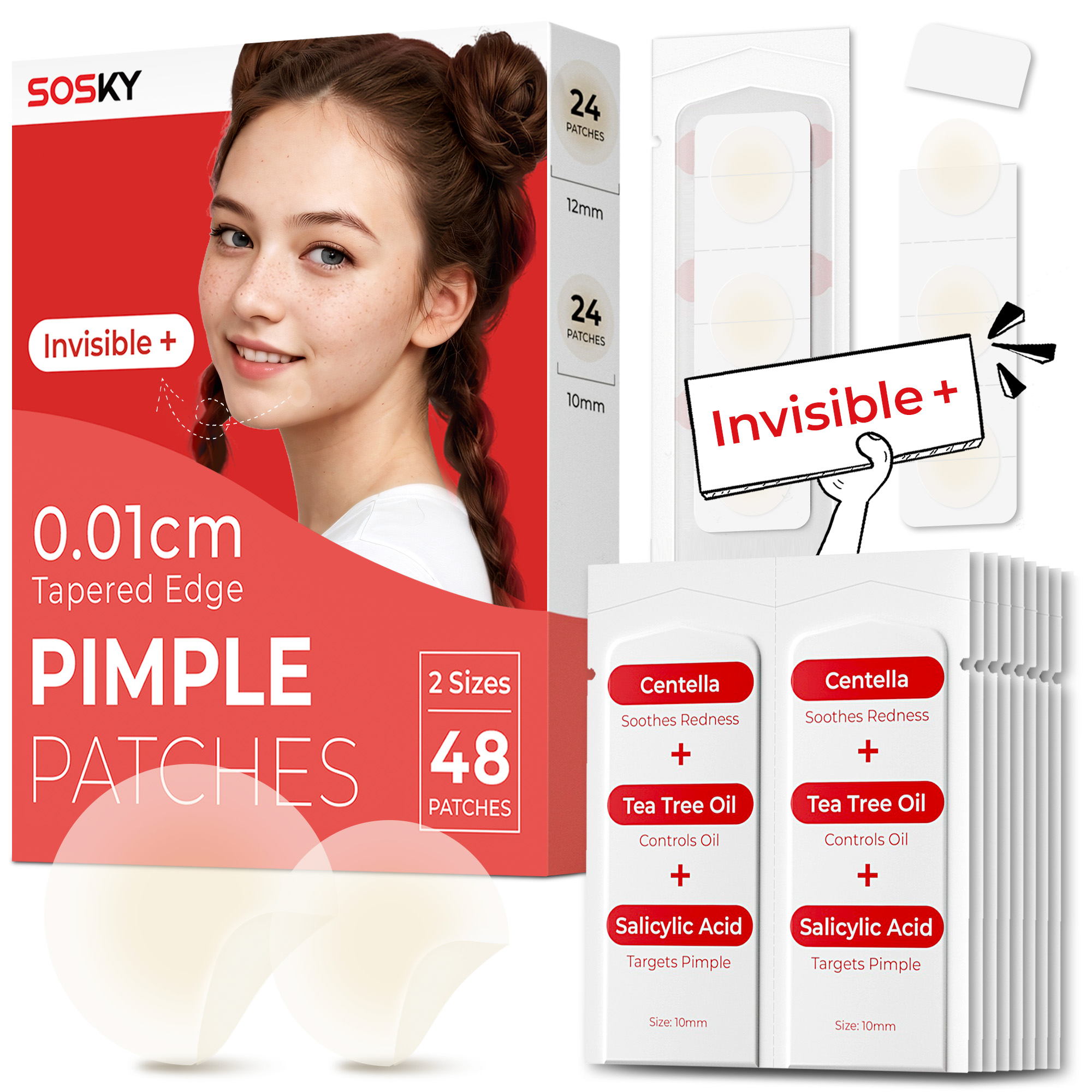 invisible pimple patches