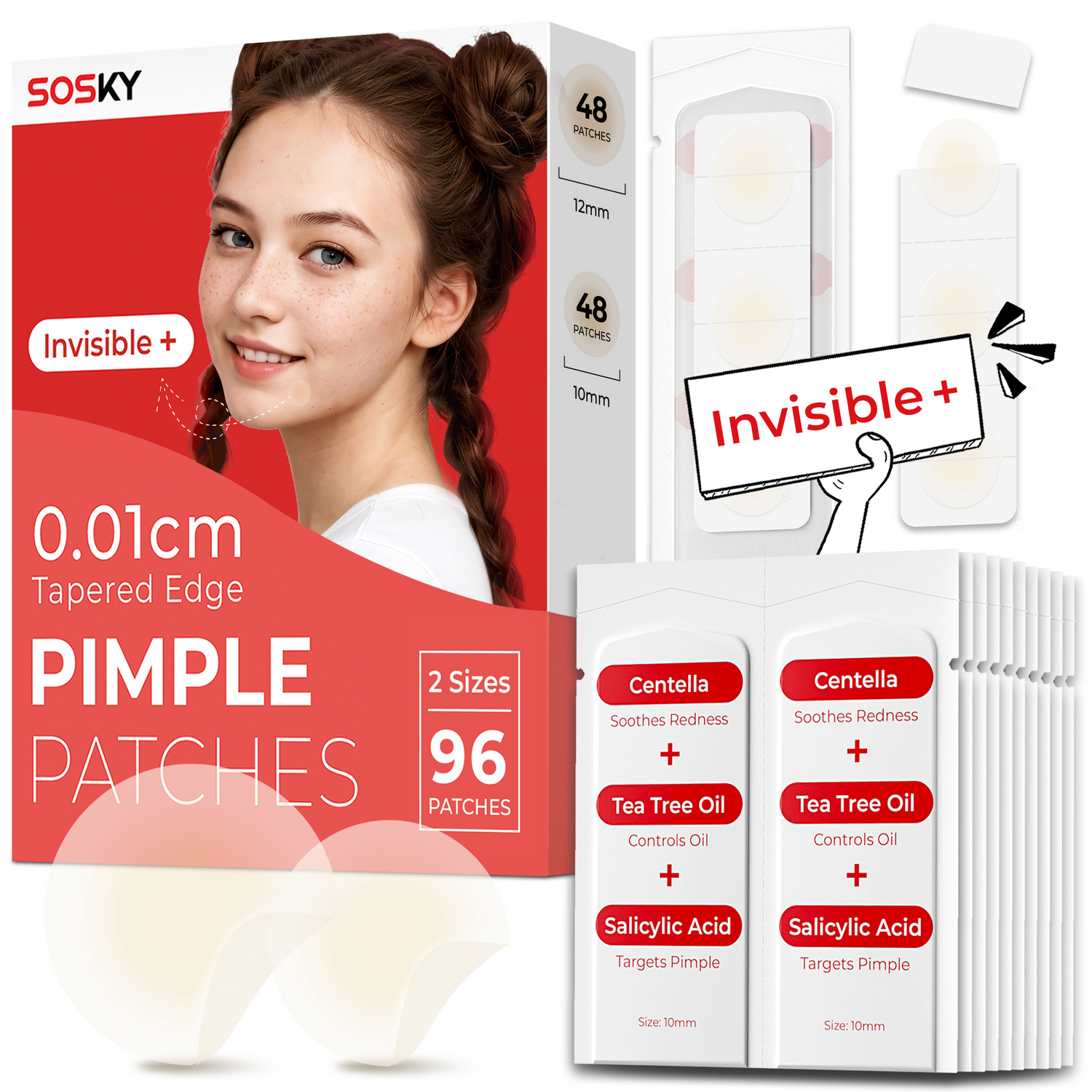 invisible pimple patches